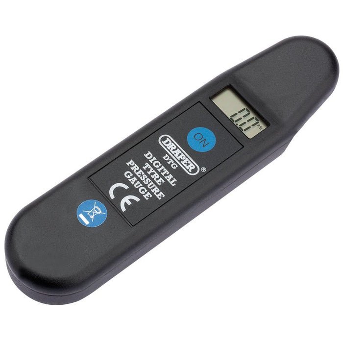 Draper Tools Digital Tyre Pressure Reader
