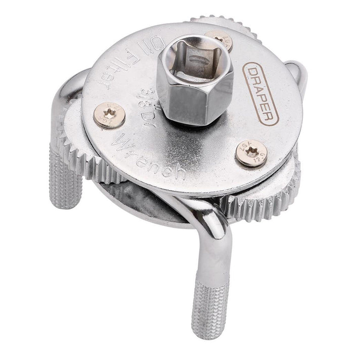 Draper 02749 3 Leg Oil Filter Wrench 69-136mm