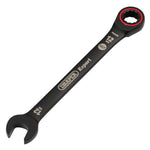 Draper Tools Expert HI-TORQ Metric Ratchet Combination Spanner 12mm Black