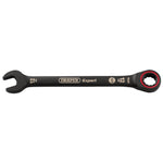Draper Tools Expert HI-TORQ Metric Ratchet Combination Spanner 12mm Black