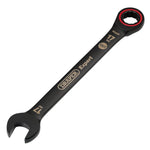 Draper Tools Expert HI-TORQ Metric Ratchet Combination Spanner 17mm Black