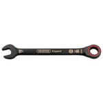 Draper Tools Expert HI-TORQ Metric Ratchet Combination Spanner 18mm Black