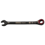 Draper Expert HI-TORQ® Metric Reversible Ratchet Combination Spanner, 11mm, Black