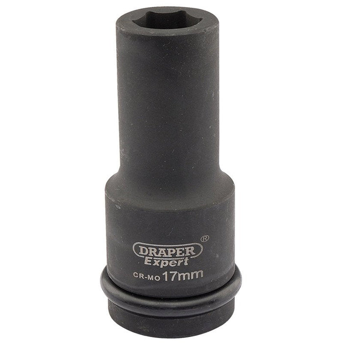 Draper Tools Expert 17mm 3/4 Square Drive Hi-Torq® 6 Point Deep Impact Socket