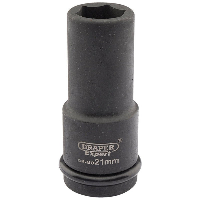 Draper Tools Expert 21mm 3/4 Square Drive Hi-Torq® 6 Point Deep Impact Socket