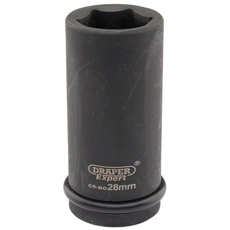 Draper Tools Expert 28mm 3/4 Square Drive Hi-Torq® 6 Point Deep Impact Socket