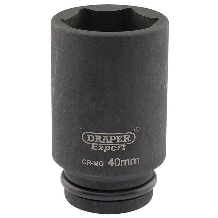 Draper Tools Expert 40mm 3/4 Square Drive Hi-Torq® 6 Point Deep Impact Socket
