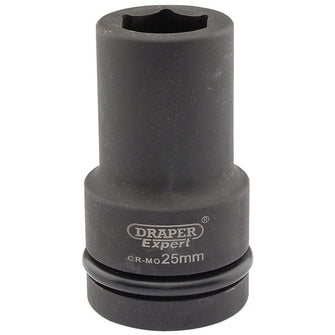 Draper Tools Expert 25mm 1 Square Drive Hi-Torq® 6 Point Deep Impact Socket