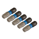 Draper Expert TX-STAR® Impact Screwdriver Bits T40 x 25mm 1/4