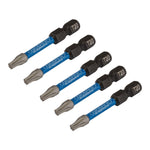 Draper Expert TX-STAR® Impact Screwdriver Bits T20 x 50mm 1/4