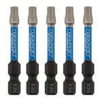 Draper Expert TX-STAR® Impact Screwdriver Bits T25 x 50mm 1/4