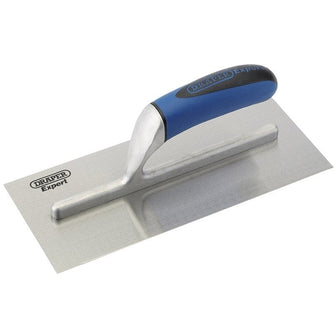Draper Expert Soft Grip Stainless Steel Plastering Trowel 278 x 114mm 09787