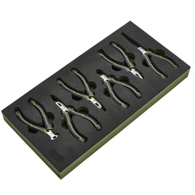 Draper  Expert Mini Pliers Set in EVA Foam Tray (6 Piece)
