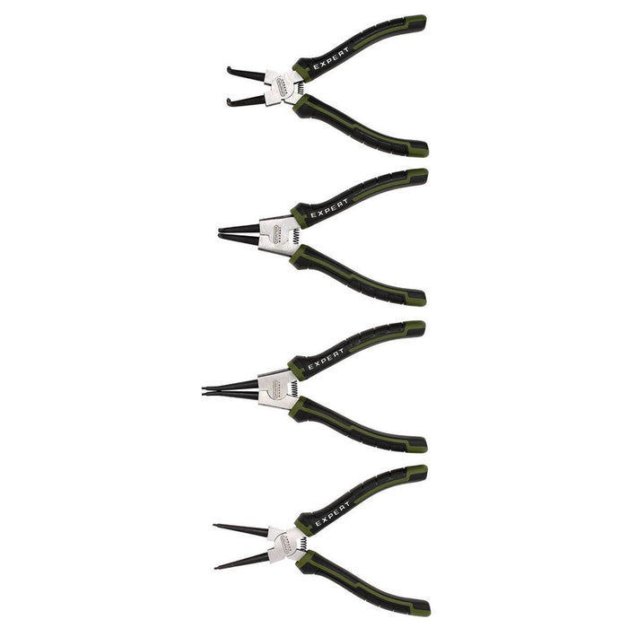 Draper Expert Circlip Pliers Set in EVA Foam Tray 180mm (4 Piece)