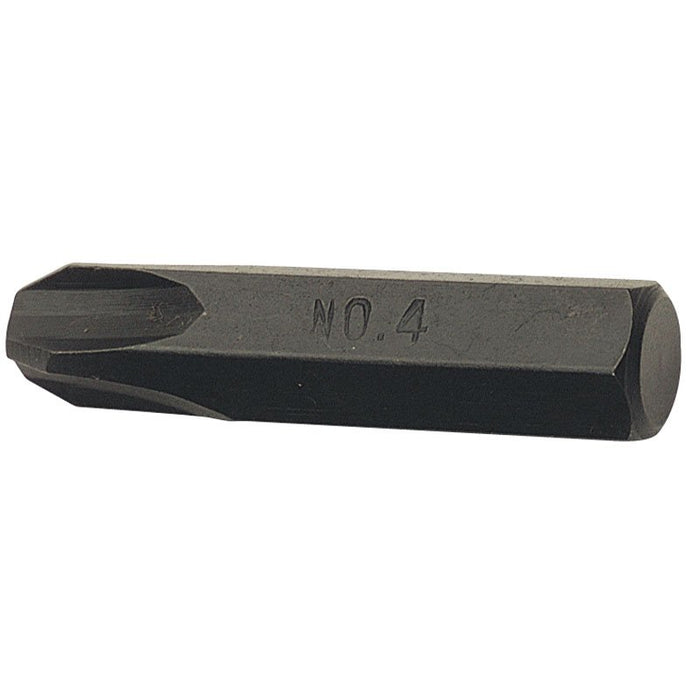 Draper Tools No 4 Cross Slot Impact Screwdriver Bit
