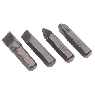 Draper Tools Impact Screwdriver Bit Set (4 Piece)
