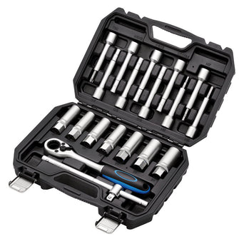 Draper Shock Absorber Strut Nut Kit 1/2" Sq. Dr. (19 Piece)