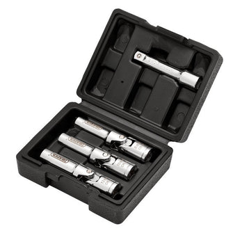 Draper 3/8" Sq. Dr. Glow Plug Socket Set, 4 Pce