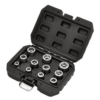 Draper Bolt Extractor Socket Set, 3/8" Sq. Dr. (11 Piece)