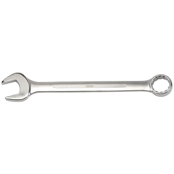 Draper Tools 70mm Heavy Duty Long Pattern Metric Combination Spanner