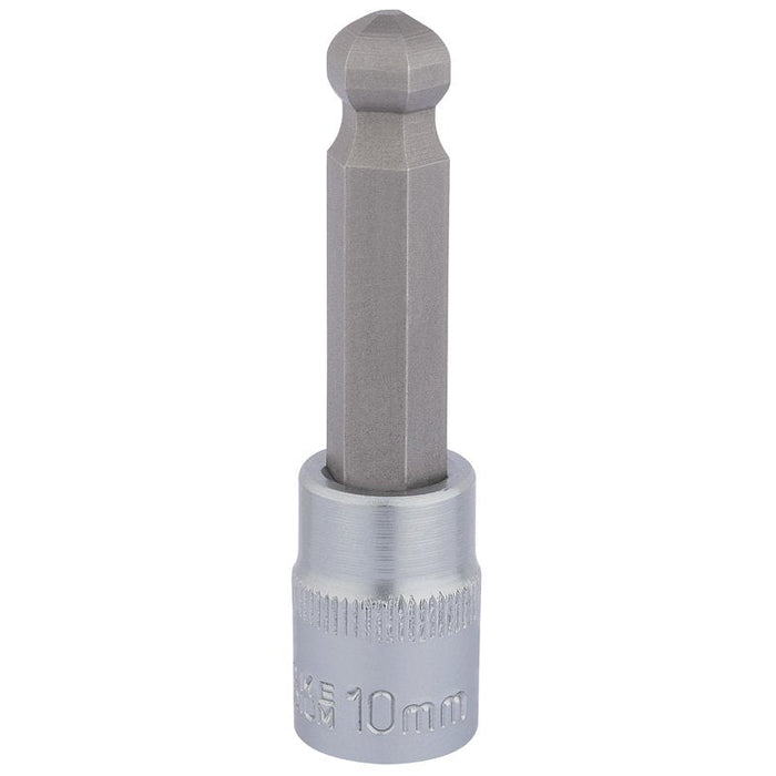 Draper Tools 3/8 Sq. Dr. Ball End Hexagonal Socket Bits (10mm)