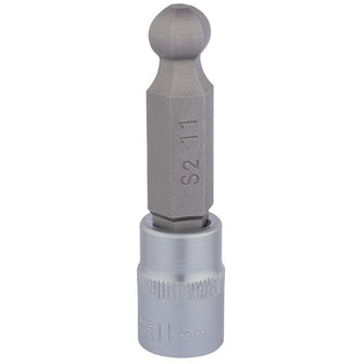 Draper Tools 3/8 Sq. Dr. Ball End Hexagonal Socket Bits (11mm)