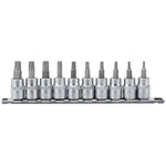 Draper Tools 3/8 Sq. Dr. 48mm Long Draper TX-STAR® Socket Bit Set (10 Piece)