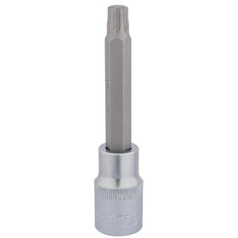 Draper Tools T50 x 100mm 1/2 Square Drive Draper TX-STAR® Socket Bit
