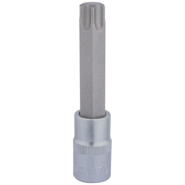 Draper Tools T70 x 100mm Draper TX-STAR® 1/2 Square Drive Socket Bit