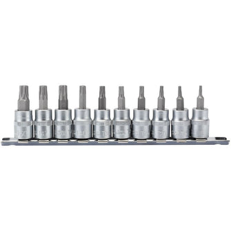 Draper Tools 3/8 Sq. Dr. Draper TX-STAR® Plus Socket Bit Set (10 Piece)