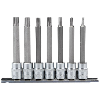 Draper Tools 3/8 Sq. Dr. Ribe® Socket Bit Set (7 piece)