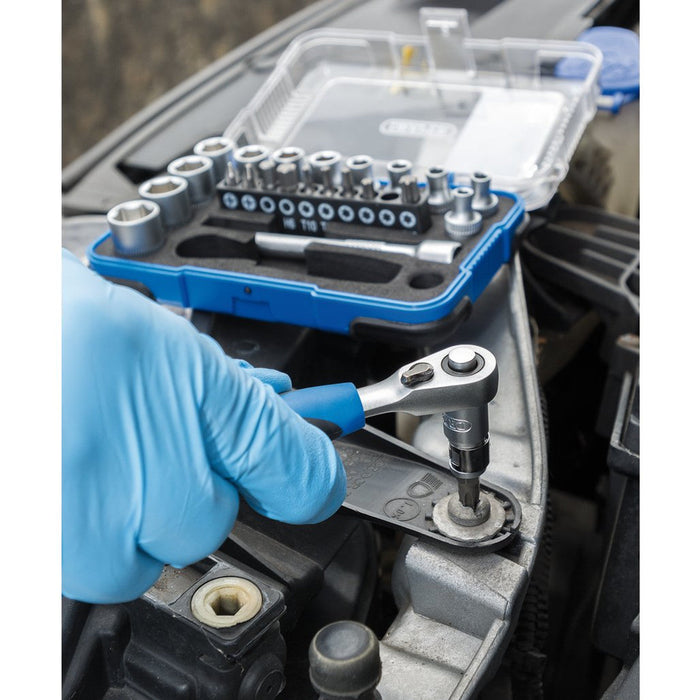 Draper Tools 1/4 Sq. Dr. Metric Socket Set (25 Piece)