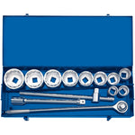 Draper Tools 1 Sq. Dr. Metric Socket Set in Metal case (13 Piece)