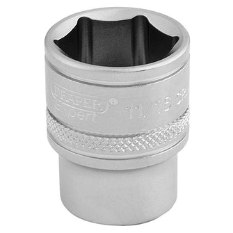 Draper Tools 3/8 Square Drive 6 Point Imperial Socket (11/16)
