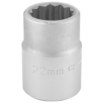 Draper Tools 3/4 Square Drive 12 Point Socket (22mm)