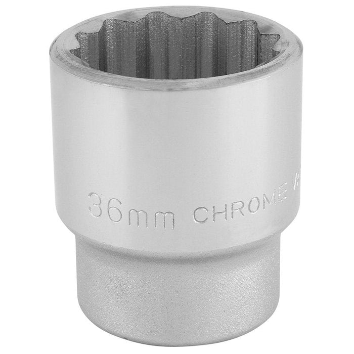 Draper Tools 3/4 Square Drive 12 Point Socket (36mm)