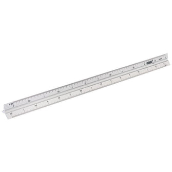 Draper Tools Aluminium Triangle Scale Rule (300mm)