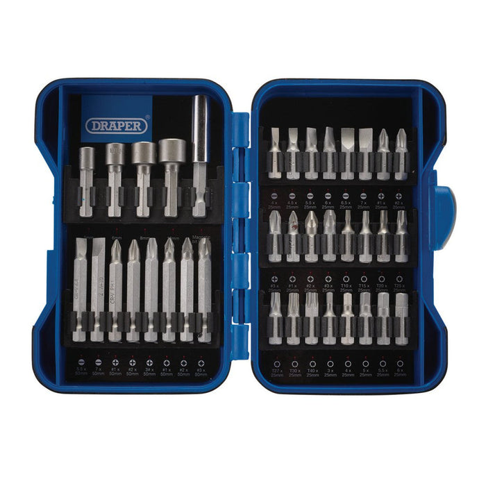 Draper Tools Insert Bit Set, 37 Pce