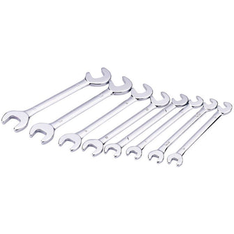 Draper Tools Metric Midget Open End Spanner Set (8 Piece)
