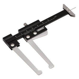 Draper Brake Disc Caliper with Tread Depth Gauge 0-60mm