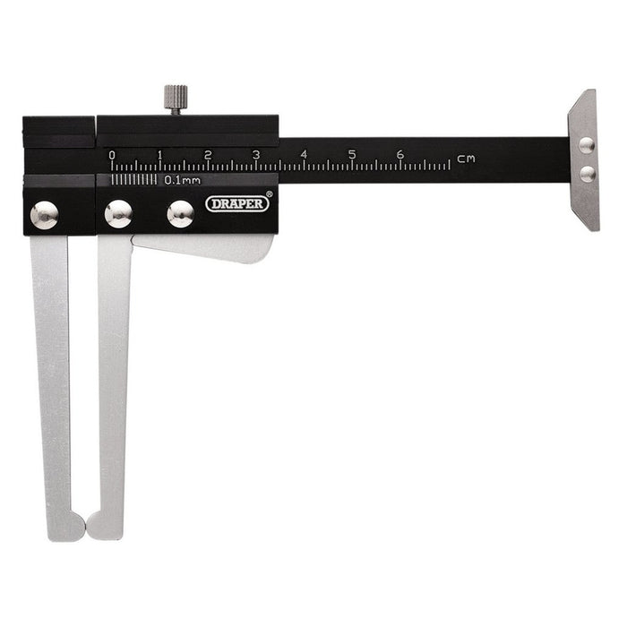 Draper Brake Disc Caliper with Tread Depth Gauge 0-60mm
