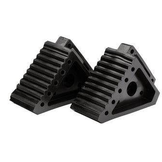 Draper 3T Rubber Wheel Chocks - Pair