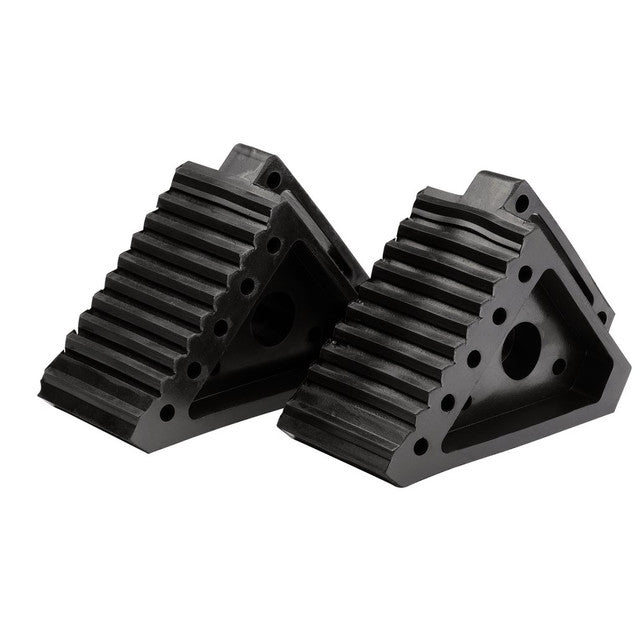Draper 3T Rubber Wheel Chocks - Pair