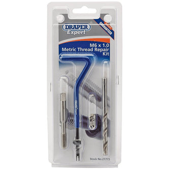 Draper Tools Expert M6 x 1.0 Metric Thread Repair Kit