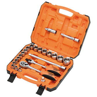 Draper Hi-Torq® 6 Point Socket Set, 1/2" (24 Piece)