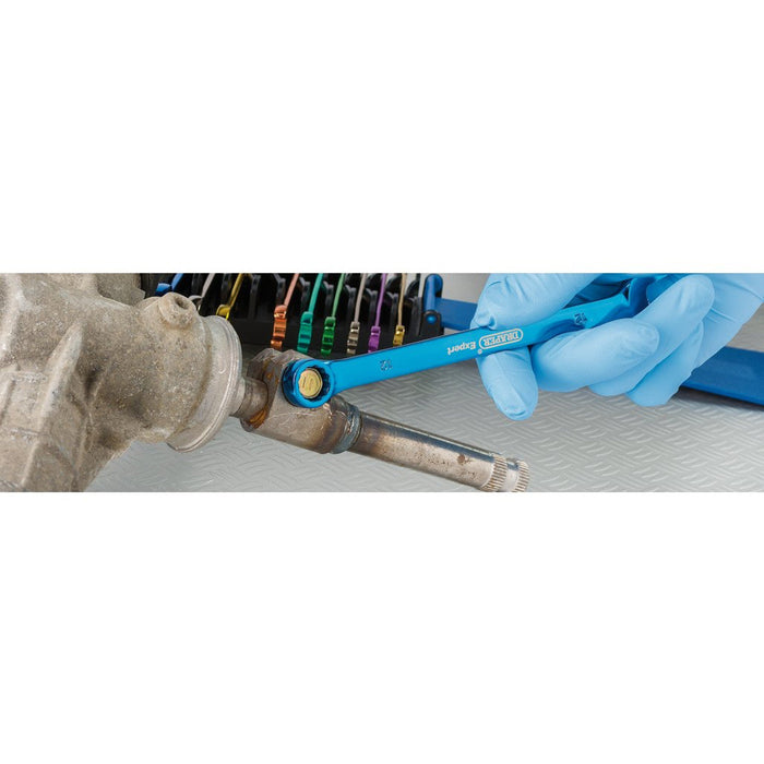 Draper Tools Hi-Torq® Metric Coloured Combination Spanner Set (13 Piece)