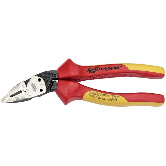 Draper Tools Expert 185mm Ergo Plus® Fully Insulated VDE Pliers