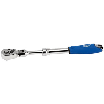Draper Tools 3/8 Sq. Dr. 72 Tooth Flexible Head Extending Reversible Ratchet