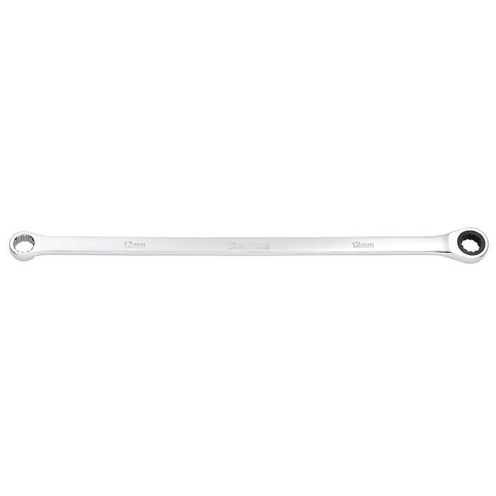 Draper HI-TORQ® Metric Extra-Long Double Ring Ratchet Spanner, 12mm