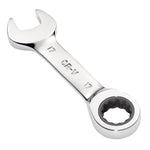 Draper Hi-Torq Metric Stubby Ratchet Combination Spanner 17mm